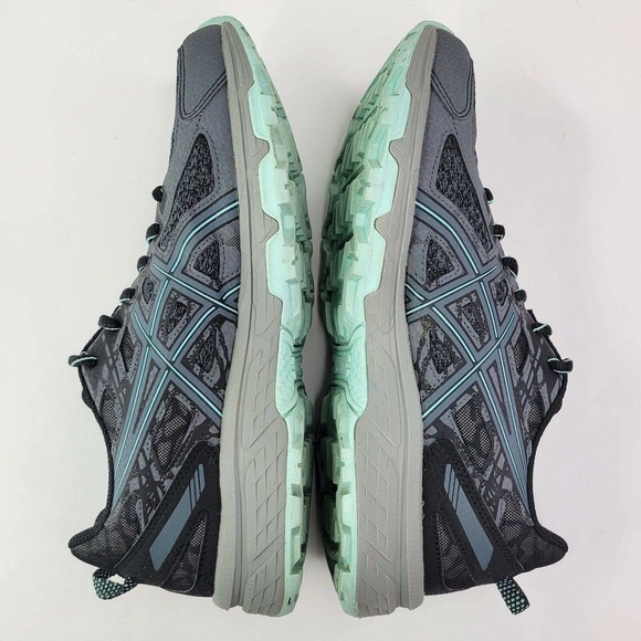 Asics Womens Gel Venture 6 1012A504 Blue Running Shoes Lace Up Low Top Size 9 - Picture 4 of 8